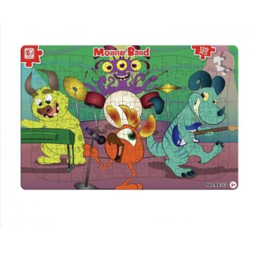 Puzzle clasic, Monster Band, 120 piese