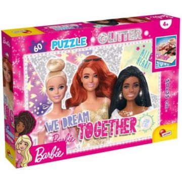 Puzzle glitter barbie - selfie (60 de piese)