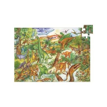 Puzzle observație Djeco Dinozauri