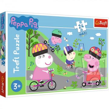 Puzzle Trefl 24 Maxi Purcelusa Peppa Pig