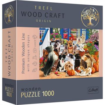 Puzzle Trefl din Lemn 1000 Piese - Echipa de Catei
