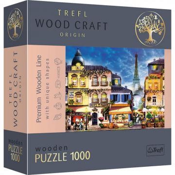 Puzzle Trefl din Lemn 1000 Piese - Strada Franceza