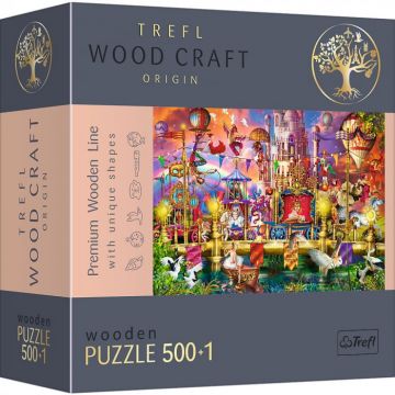 Puzzle Trefl din Lemn 500+1 Piese - Lumea Magica