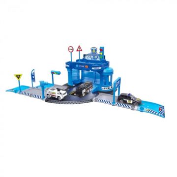 Set de construit parcare Statie de politie, 32 piese