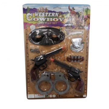 Set de joaca Cowboy cu accesorii
