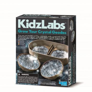 Set experimente de crescut geode de cristal