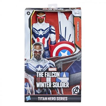 Avengers Titan Hero Figurina Captain America Sam Wilson 30Cm