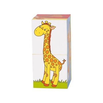 Goki - Primele mele cuburi Animale Prietenoase