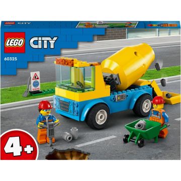 LEGO® City - Autobetoniera 60325, 85 piese, Multicolor