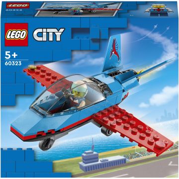 LEGO® City: Avion de cascadorii, 59 piese, 60323, Multicolor