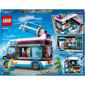 LEGO® City - Camioneta-pinguin cu granita 60384, 194 piese, Multicolor