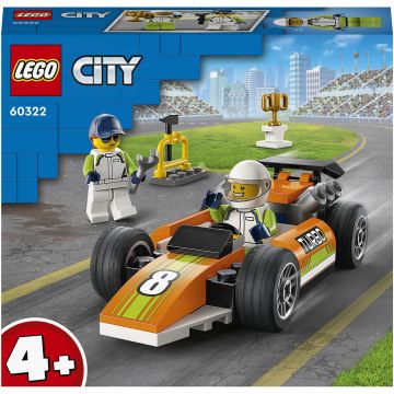 LEGO® City: Masina de curse, 46 piese, 60322, Multicolor