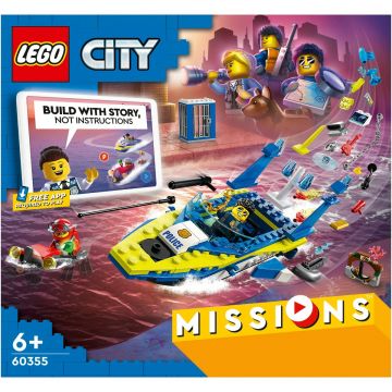 LEGO® City - Misiunile politiei apelor 60355, 278 piese, Multicolor