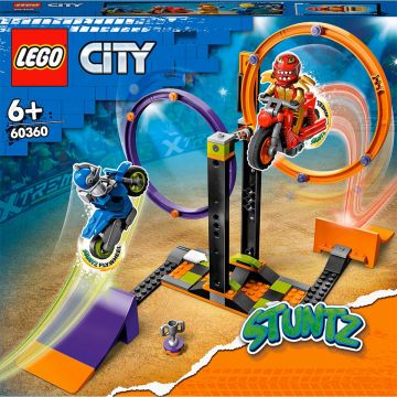 LEGO® City - Provocarea de cascadorii cu rotiri 60360, 117 piese