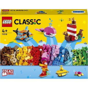 LEGO® Classic: Distractie Creativa in Ocean, 333 piese, 11018, Multicolor