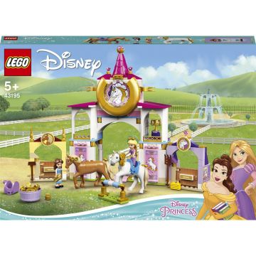 LEGO® Disney - Grajdurile regale ale lui Belle si Rapunzel 43195, 239 piese