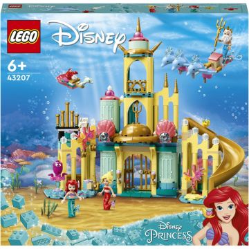 LEGO® Disney - Palatul subacvatic al lui Ariel 43207, 498 piese, Multicolor