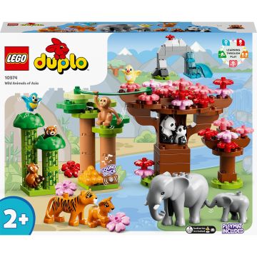 LEGO® DUPLO®: Animale din Asia, 117 piese, 10974, Multicolor