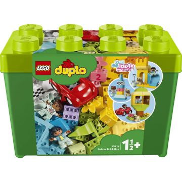 LEGO® DUPLO®: Cutie Deluxe in forma de caramida, 85 piese, 10914, Multicolor