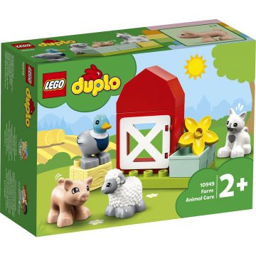 LEGO® DUPLO® - Ingrijirea animalelor de la ferma 10949, 11 piese