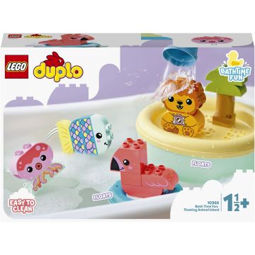 LEGO® DUPLO®: Insula Plutitoare cu Animale, 20 piese, 10966, Multicolor