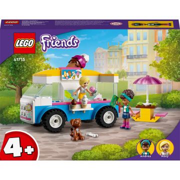 LEGO® Friends: Furgoneta cu inghetata, 84 piese, 41715, Multicolor