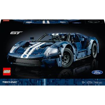 LEGO® Technic - 2022 Ford GT 42154, 1466 piese, Multicolor