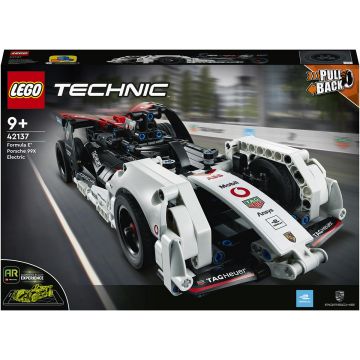 LEGO® Technic: Formula E Porsche 99X Electric, 422 piese, 42137, Multicolor