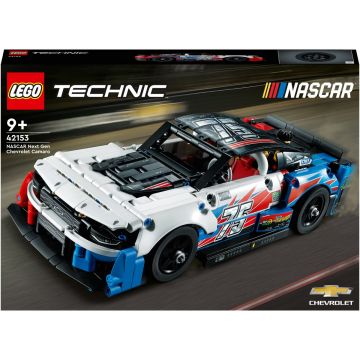 LEGO® Technic - NASCAR® Next Gen Chevrolet Camaro ZL1 42153, 672 piese, Multicolor