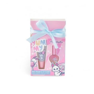 Martinelia Yummy Set Lac De Unghii Si Luciu De Buze