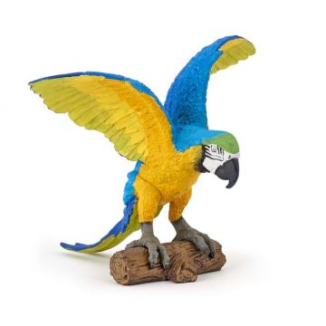 Papo figurina papagal ara albastru