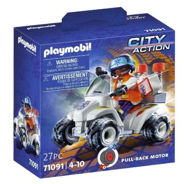 Playmobil City Action Medical Quad 71091, Multicolor