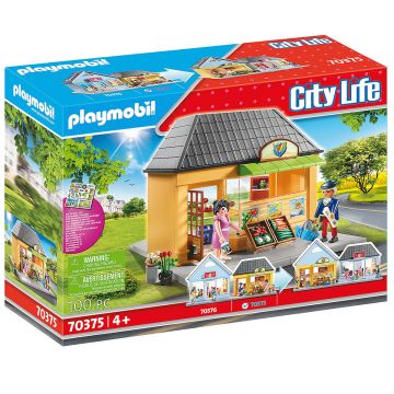 Playmobil City Life, Supermarket, 70375, Multicolor