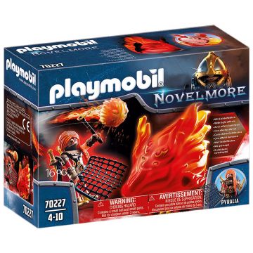 Playmobil Novelmore, Bandit Burnham si spiritul focului, 70227, Multicolor