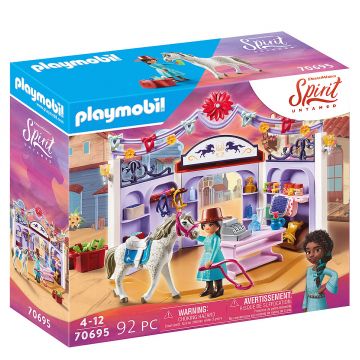 Playmobil Spirit, Magazin accesorii cai in Miradero 70695