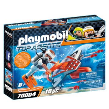 Playmobil Top Agents, Spion cu propulsor subacvatic 70004