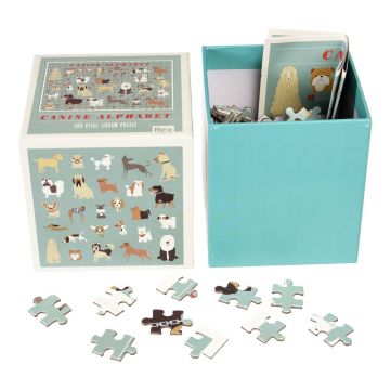 Puzzle pentru copii Rex London Canine Alfabet