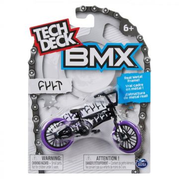 Tech Deck Pachet Bicicleta Bmx Fult Mov Si Negru