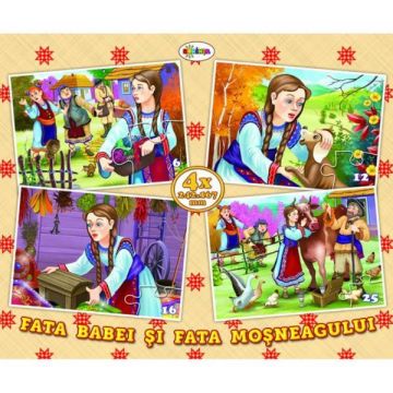 Puzzle - Fata babei si fata mosneagului
