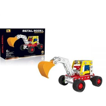 Joc constructii excavator,7toys