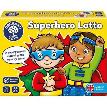 Joc educativ Superhero Lotto. Supererou