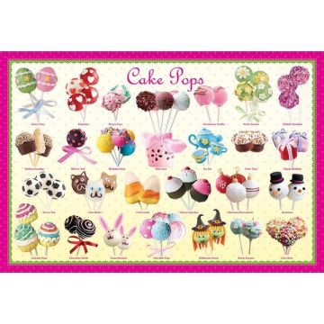 Puzzle 100 piese Cake pops