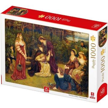 Puzzle 1000 marie spartali stillmann: fiammetta singing