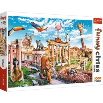 Puzzle 1000. Orase amuzante: Roma salbatica