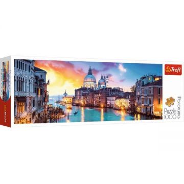 Puzzle 1000 Panorama. Canal Grande Venetia