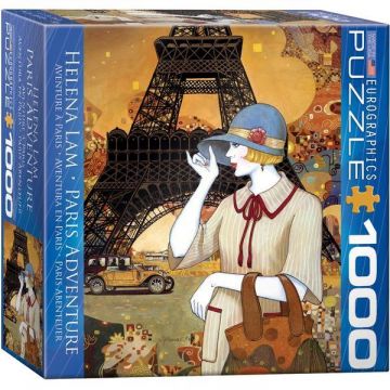 Puzzle 1000 piese Paris Adventure-Helena Lam