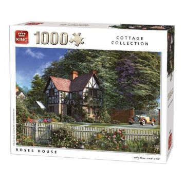 Puzzle 1000 piese, Roses House