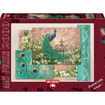 Puzzle 2000 piese - Jewel Of The Garden-DONA GELSINGER