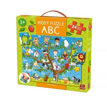 Puzzle 24 piese Kiddy Abc