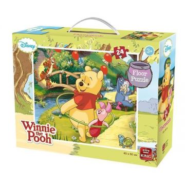 Puzzle de podea 24 piese, Winnie the Pooh